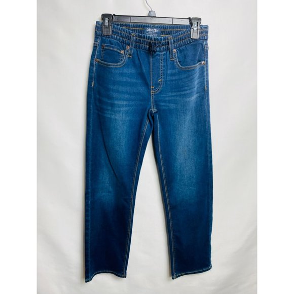 Denizen from Levi's Denim - Denizen From Levi's Jeans Size 12 regular Crop Elastic Waist Pull On Drawstring